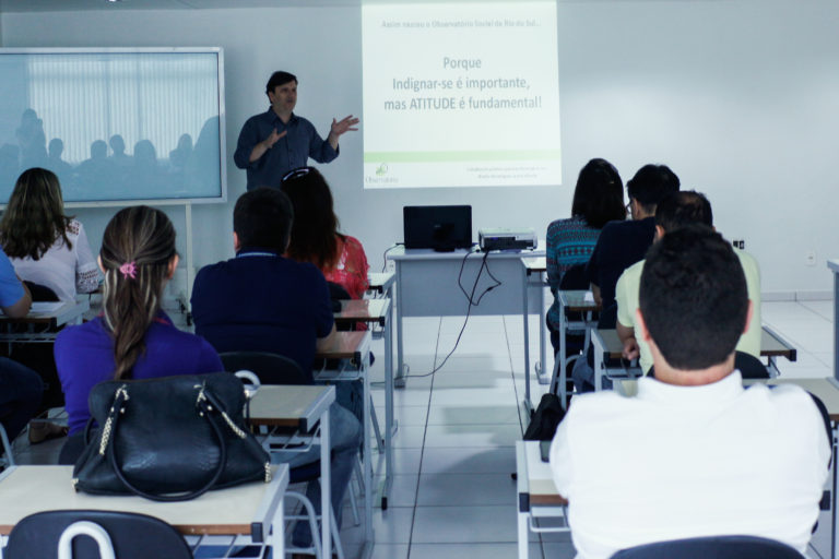Membros do OS Rio do Sul participam da VI Semana de Gestão Pública do município de Rio do Sul