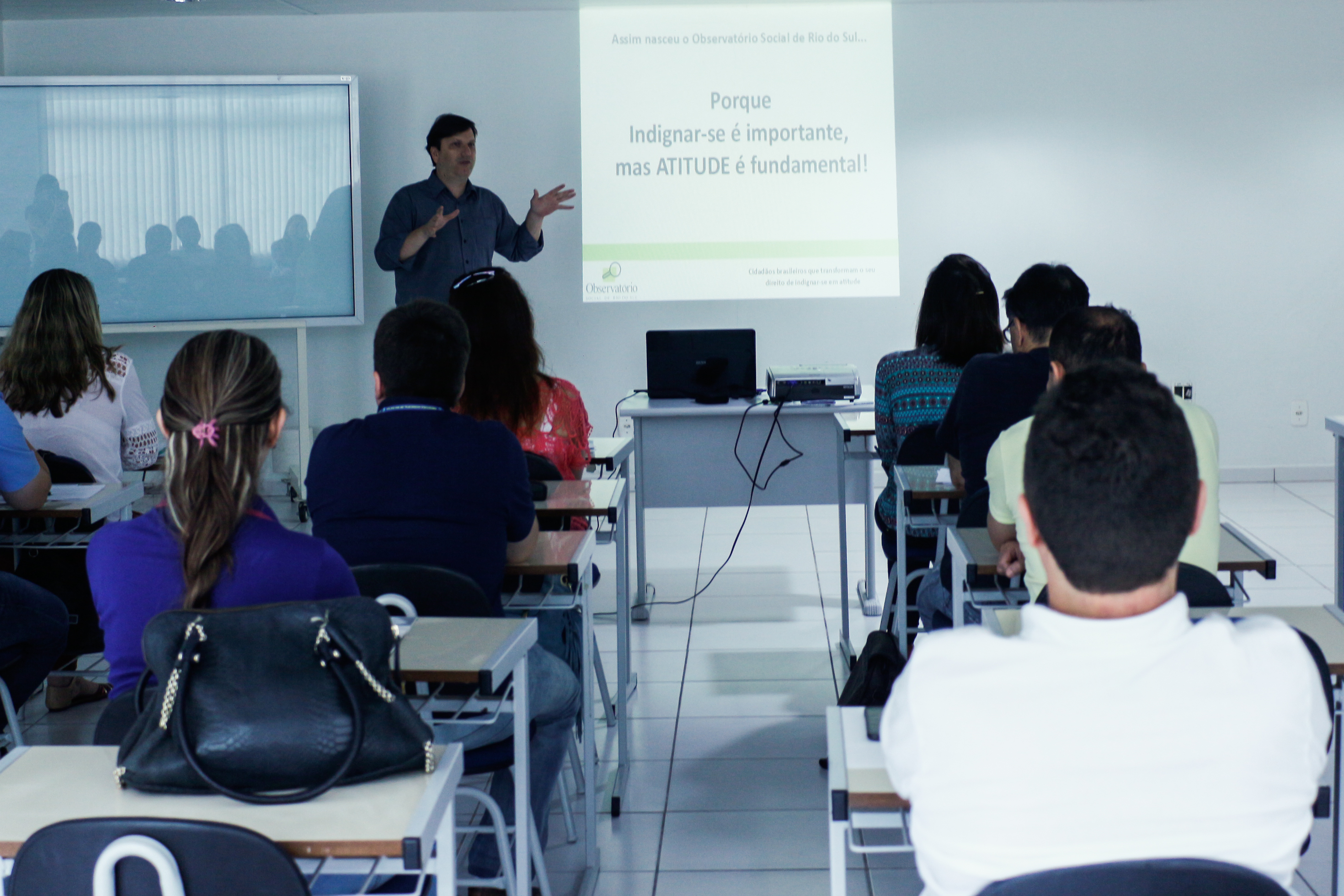 Membros do OS Rio do Sul participam da VI Semana de Gestão Pública do município de Rio do Sul