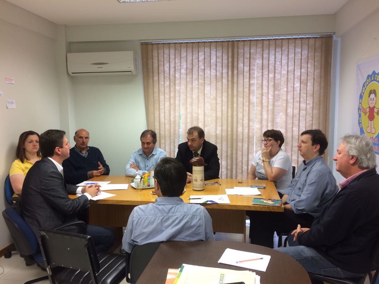 Representantes do OS Rio do Sul falam sobre controle social com prefeito eleito