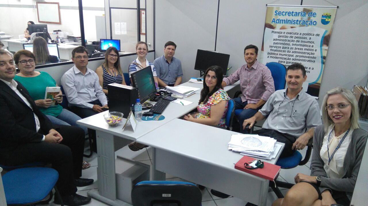 OS Rio do Sul continua visitas nas secretarias