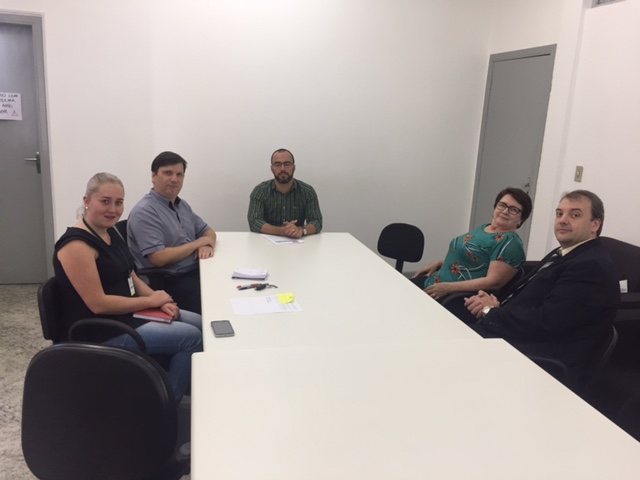 VISITA AO MINISTÉRIO PÚBLICO DE RIO DO SUL.