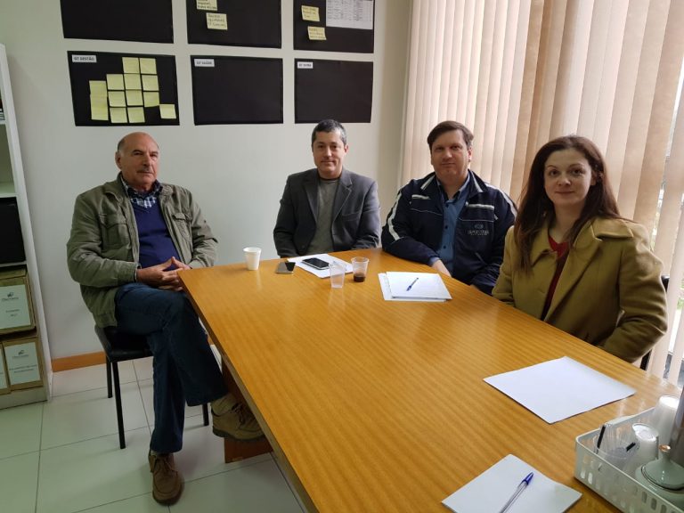 Observatório recebe a visita do vereador de Trombudo Central