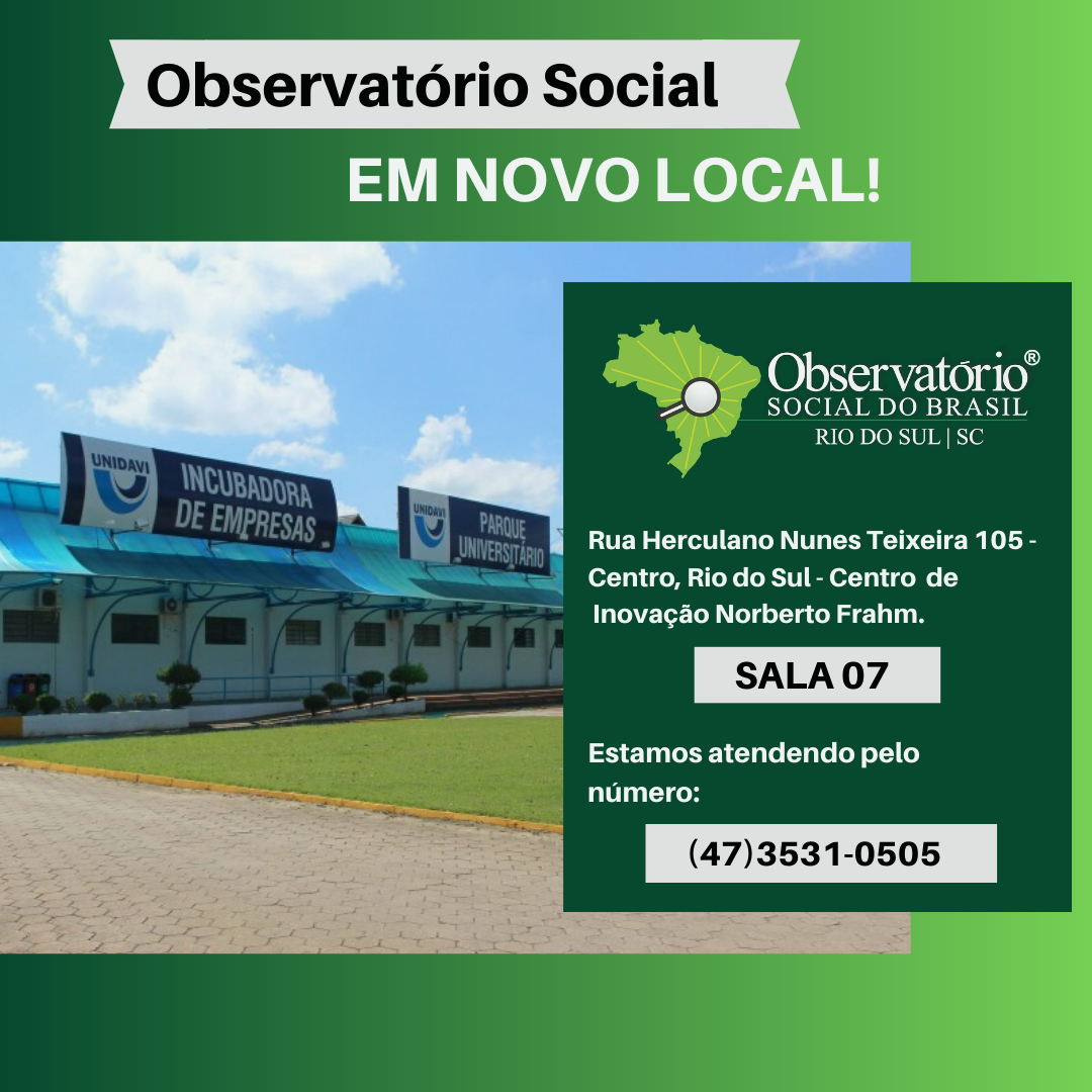 Comunicado – Alteração de Endereço