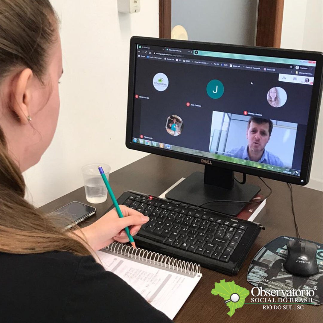 Observatório Social do Brasil – Rio do Sul Realiza Reunião com o Secretário Municipal de Administração e Fazenda