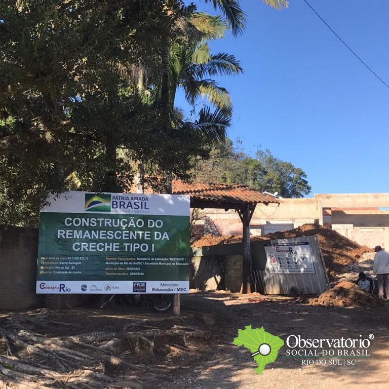 Observatório Social Do Brasil – Rio Do Sul Realiza Vistorias Em Obras Públicas Do Município
