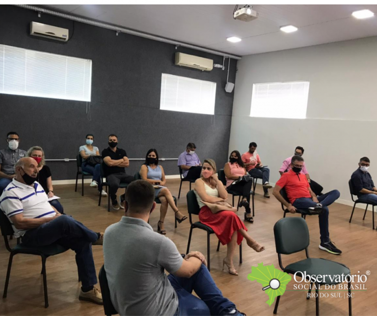 DIRETORIA DO OBSERVATÓRIO SOCIAL DO BRASIL – RIO DO SUL REALIZA 1º ENCONTRO COM OS VEREADORES PARA O ANO DE 2021